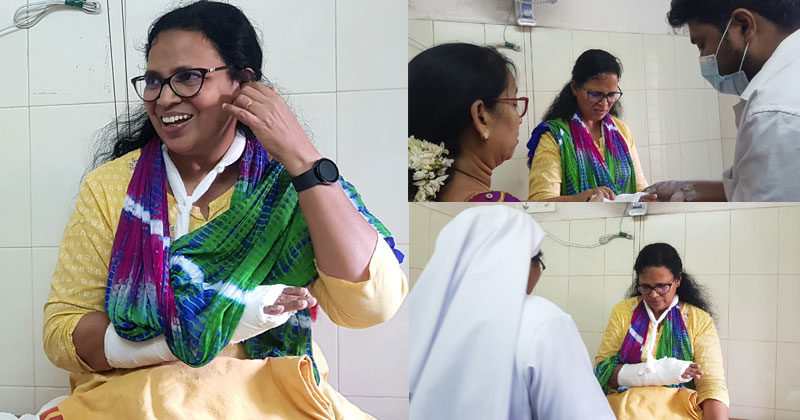 'നാടകത്തിന്‍റെ രണ്ടാം ഭാഗം തുടങ്ങുകയാണ്'; ഡോക്ടര്‍ വീണ്ടും പ്ലാസ്റ്ററിട്ടു; സൈബര്‍ സിപിഎം ബുള്ളികളെ ട്രോളി കെ കെ രമ