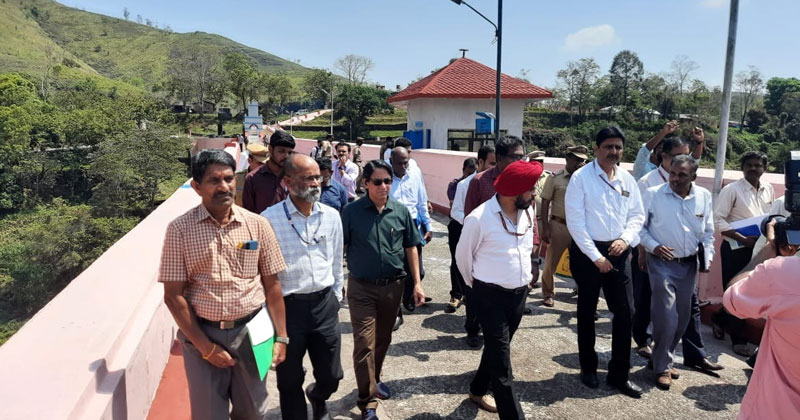 മുല്ലപ്പെരിയാറില്‍ മേല്‍നോട്ടസമിതിയുടെ പരിശോധന