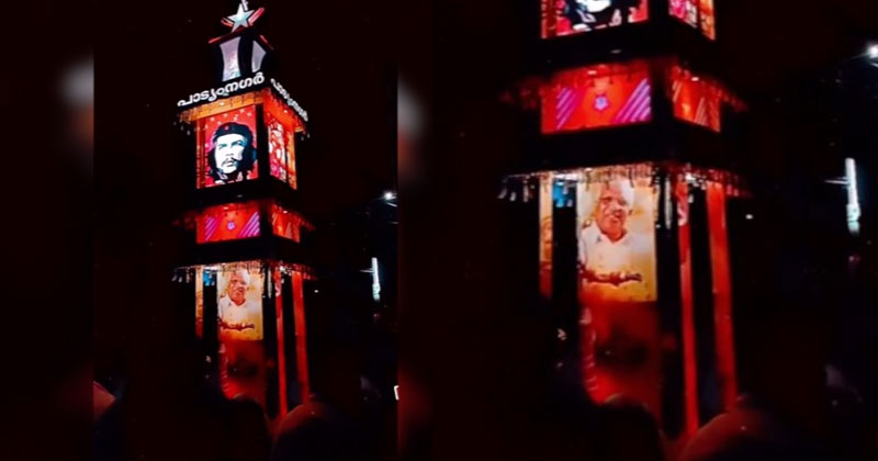 കലശം വരവിൽ പി.ജയരാജൻ്റെ ചിത്രങ്ങള്‍; പാർട്ടി നേതൃത്വത്തിൻ്റെ നിർദേശം കാറ്റിൽ പറത്തി കതിരൂരിലെ സഖാക്കൾ