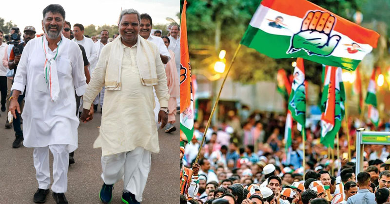 കർണാടകയില്‍ കോണ്‍ഗ്രസിലേക്ക് ബിജെപി, ജെഡിഎസ് നേതാക്കളുടെ ഒഴുക്ക് തുടരുന്നു; എതിർക്യാമ്പുകളില്‍ ആശങ്ക