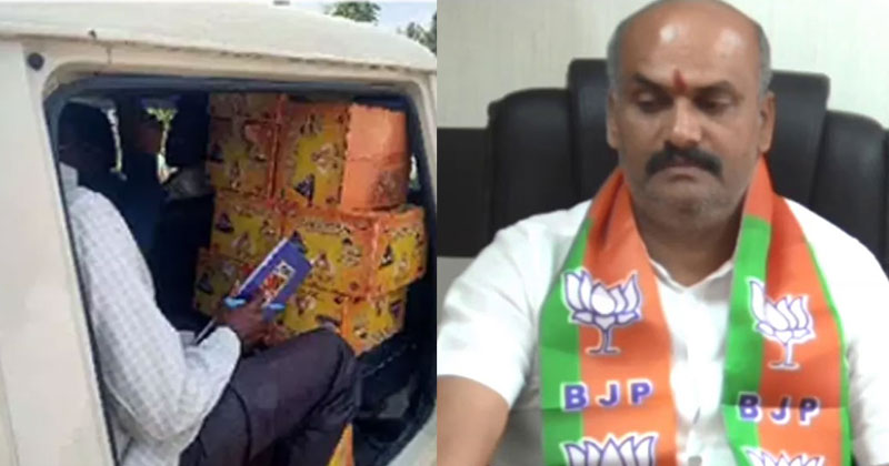 കര്‍ണ്ണാടക തിരഞ്ഞെടുപ്പ്; വോട്ടുപിടിക്കാന്‍ ബിജെപി സ്ഥാനാര്‍ത്ഥി നല്‍കിയ കുക്കര്‍ പൊട്ടിത്തെറിച്ച് വീട്ടമ്മയ്ക്ക് പരിക്ക്