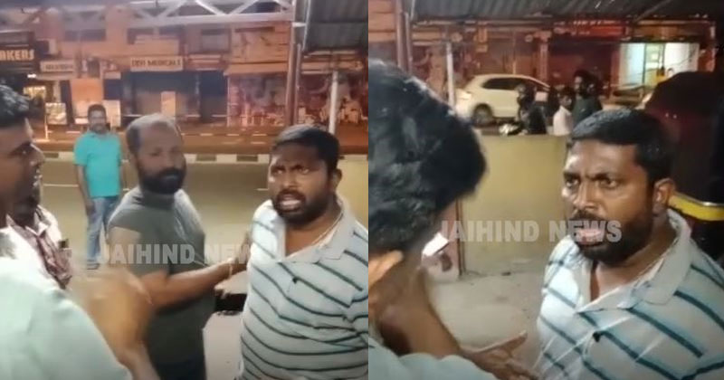 സിപിഎം ബ്രാഞ്ച് സെക്രട്ടറിയുടെ നേതൃത്വത്തിൽ പോലീസ് സ്റ്റേഷനു മുന്നില്‍ മദ്യപിച്ച് അതിക്രമം; സംഭവം തിരുവനന്തപുരം പേട്ടയില്‍