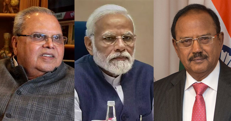 പ്രധാന മന്ത്രിക്കെതിരെ ഗുരുതര ആരോപണം; പുല്‍വാമ ഭീകരാക്രമണത്തില്‍ കേന്ദ്ര ആഭ്യന്തര മന്ത്രാലയത്തിന് വീഴ്ച; 'ഒന്നും പുറത്ത് പറയരുതെന്ന് മോദിയും ഡോവലും'