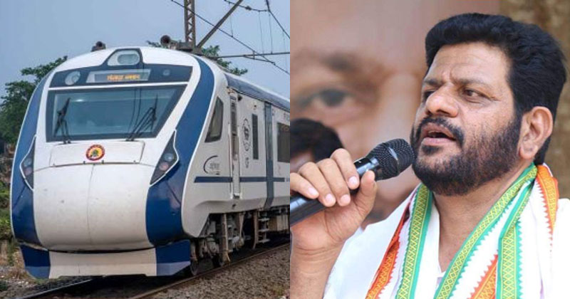 വന്ദേഭാരതിന് ഷൊര്‍ണൂരില്‍ സ്റ്റോപ്പ് അനുവദിക്കണം;  ഇല്ലെങ്കില്‍ ഉദ്ഘാടന ദിവസം ട്രെയിന്‍ തടയുമെന്ന് വികെ ശ്രീകണ്ഠന്‍ എംപി