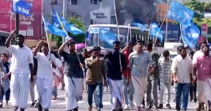 യുവ ഡോക്ടറുടെ കൊലപാതകം; സെക്രട്ടേറിയറ്റ് മാർച്ച് നടത്തി കെഎസ്‌യു