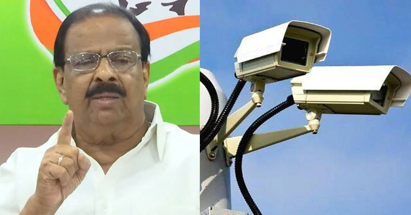 എഐ ക്യാമറ പദ്ധതി ഇങ്ങനെ നടപ്പാക്കാന്‍  അനുവദിക്കില്ലെന്നു കെ സുധാകരന്‍ എംപി