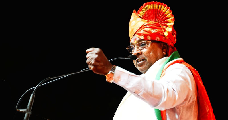 സിദ്ധരാമയ്യ കർണാടക മുഖ്യമന്ത്രി; ഡി.കെ ശിവകുമാര്‍ ഏക ഉപമുഖ്യമന്ത്രി