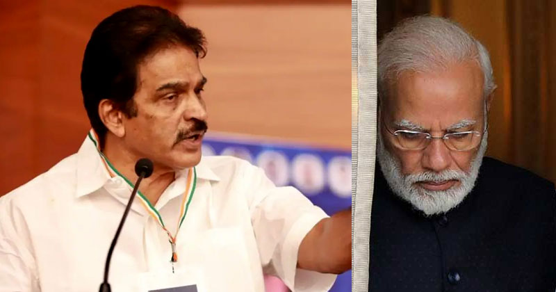 മോദിക്ക് 'ഇന്ത്യ'യെ പേടി, കസേര നഷ്ടമാകുമെന്ന അങ്കലാപ്പ്: കെ.സി. വേണുഗോപാല്‍ എംപി