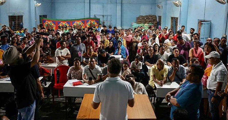 മണിപ്പൂരില്‍ രാഷ്ട്രീയ അനിശ്ചിതത്വം തുടരുന്നു; മുഖ്യമന്ത്രിയെ കണ്ടെത്താനാവാതെ ബിജെപി