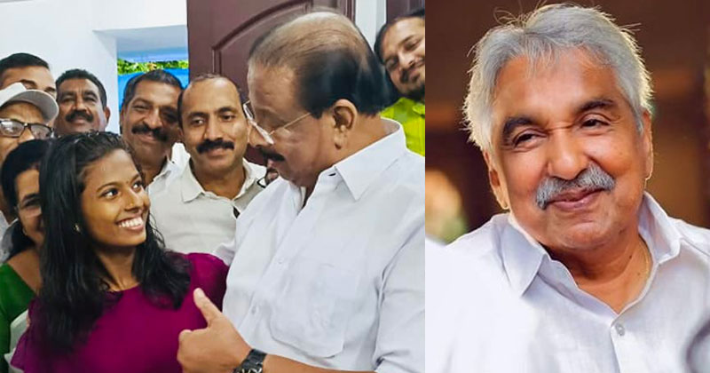 'പിണറായി സർക്കാർ നിർത്തലാക്കിയ പദ്ധതി, ഉമ്മന്‍ ചാണ്ടിയെന്ന സ്നേഹരൂപന്‍റെ ആഗ്രഹമായിരുന്നു അത്';  ശ്രുതി തരംഗം ഏറ്റെടുത്ത് കോണ്‍ഗ്രസ്