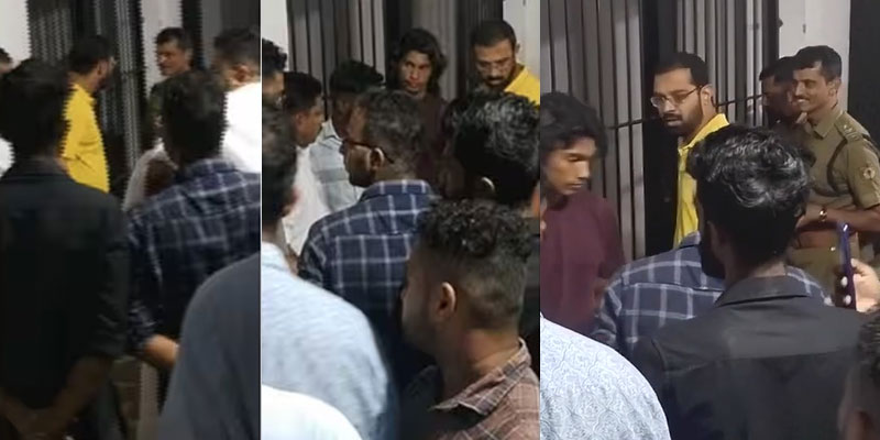 പോലീസിന്‍റെ പ്രതികാര നടപടി; എംഎൽഎമാരായ റോജി എം ജോണിനും സനീഷ് കുമാറിനുമെതിരെ കേസ്