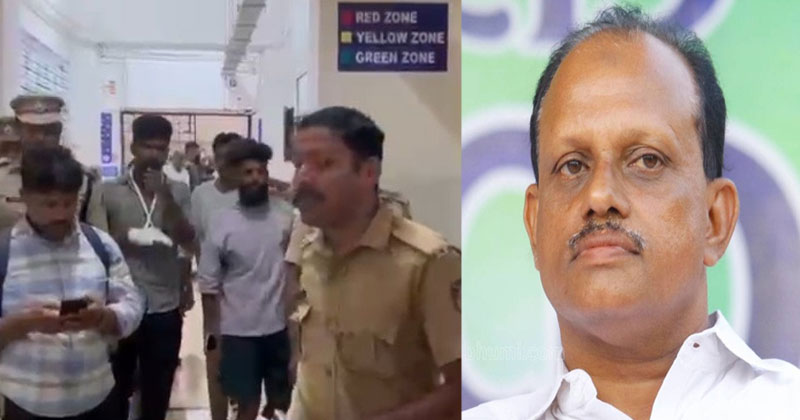മന്ത്രി അഹമ്മദ് ദേവർ കോവിലിന്‍റെ  വാഹനത്തിന് സൈഡ് കൊടുത്തില്ല; യുവാവിന് പോലീസിന്‍റെ ക്രൂരമര്‍ദ്ദനം