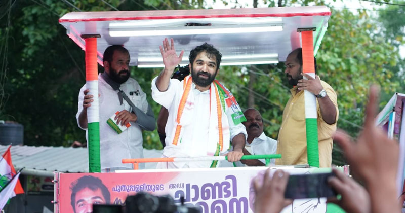 പുതുപ്പള്ളി അങ്കത്തിന് ഇനി 8 നാള്‍: മണ്ഡലം നിറഞ്ഞ് ചാണ്ടി ഉമ്മന്‍; പ്രചാരണച്ചൂട്