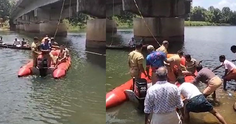 വൈക്കം വെള്ളൂരിൽ മൂവാറ്റുപുഴയാറിൽ കുളിക്കാൻ ഇറങ്ങിയ ബന്ധുക്കളായ മൂന്നുപേർ മുങ്ങി മരിച്ചു
