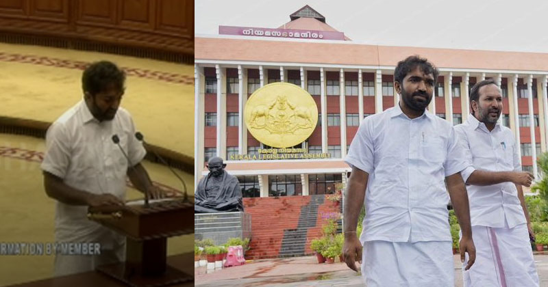 ചാണ്ടി ഉമ്മന്‍ എംഎല്‍എ; പുതുപ്പള്ളി നിയമസഭാംഗമായി ദൈവനാമത്തില്‍ സത്യപ്രതിജ്ഞ ചെയ്തു