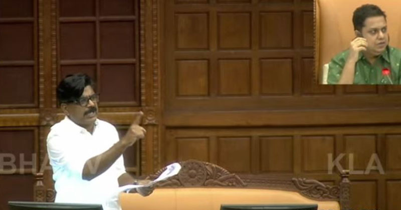 മാസപ്പടി വീണ്ടും സഭയില്‍ ഉയർത്തി മാത്യു കുഴല്‍നാടന്‍; തടസപ്പെടുത്തി സ്പീക്കർ, മൈക്ക് ഓഫ് ചെയ്തു
