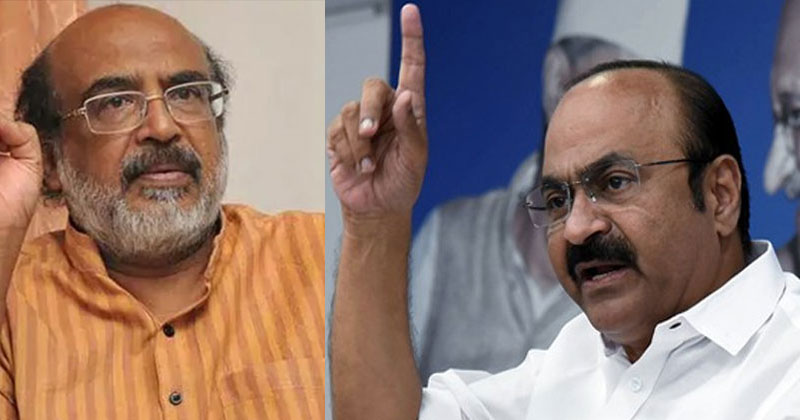 ഒന്നാം പ്രതി നിങ്ങളാണ്, കാവി ക്യാപ്സൂളുമായി ഇങ്ങോട്ടു വരേണ്ട; തോമസ് ഐസക്കിനോട് പ്രതിപക്ഷ നേതാവ്