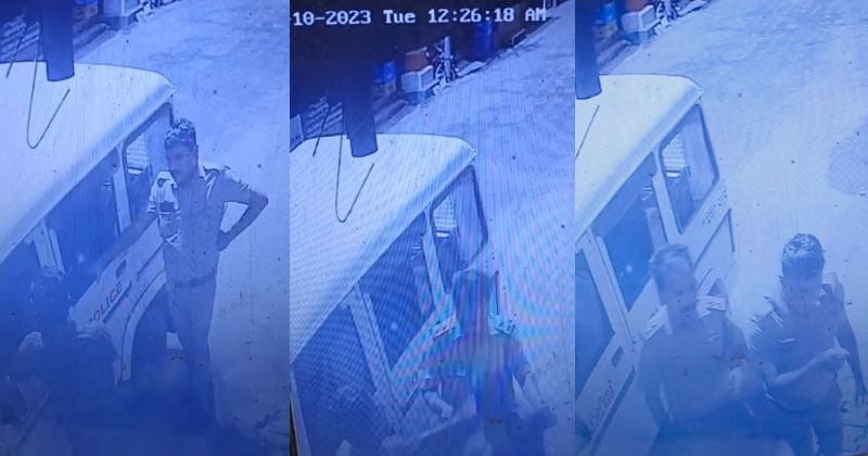 നടുറോഡില്‍ മദ്യപന്മാരുടെ സംഘട്ടനം; സ്റ്റേഷനില്‍ വിളിച്ചറിയിച്ച യുവാവിന് പോലീസിന്‍റെ ക്രൂര മർദ്ദനം