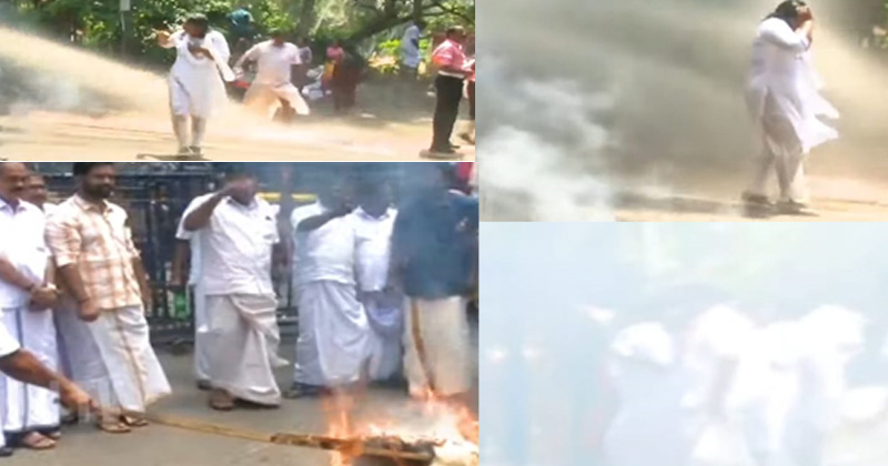 രാഹുലിനെതിരായ രാവണ പരാമര്‍ശം; രാജ്യവ്യാപക പ്രതിഷേധവുമായി കോണ്‍ഗ്രസ്