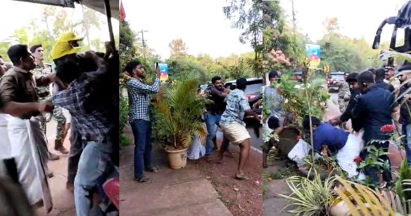 കരുതല്‍ തടങ്കലിലായിരുന്ന യൂത്ത് കോണ്‍ഗ്രസ് പ്രവർത്തകരെ മർദ്ദിച്ച് ഡിവൈെഫ്ഐയുടെ ഗുണ്ടാവിളയാട്ടം: നിരവധി പേർക്ക് പരിക്ക്; നോക്കുകുത്തിയായി പോലീസുകാർ