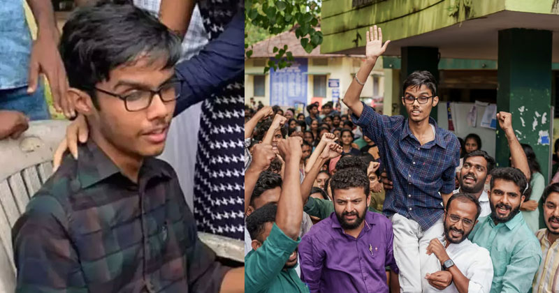 കേരള വർമ കോളേജ് റീ കൗണ്ടിങ്; അന്ധ വിദ്യാര്‍ത്ഥികളുടെ വോട്ട് അസാധുവാക്കിയതായി കെ എസ് യു