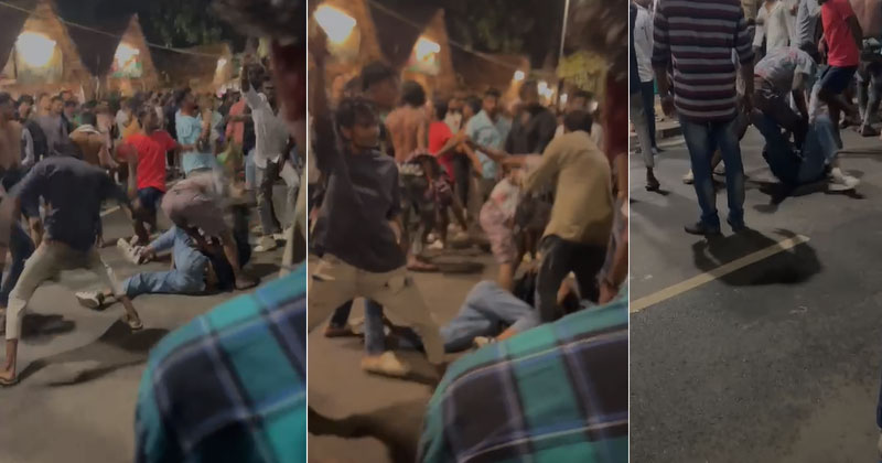 മാനവീയം വീഥിയില്‍ യുവാക്കളുടെ കൂട്ടത്തല്ല്; തല്ലിനിടെ ഡാന്‍സ് ചെയ്ത് ആഘോഷിച്ച് ഒരു സംഘം: നൈറ്റ് ലൈഫ്