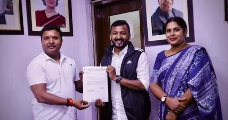 രാഹുല്‍ മാങ്കൂട്ടത്തിലിനെ യൂത്ത് കോണ്‍ഗ്രസ് സംസ്ഥാന അധ്യക്ഷനായി നിയോഗിച്ച് ഔദ്യോഗിക പ്രഖ്യാപനം