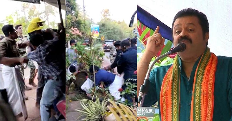 യൂത്ത് കോണ്‍ഗ്രസുകാർ തല്ലുകൊണ്ടത് ജനങ്ങള്‍ക്കുവേണ്ടി; ‘രാക്ഷസ വാഹനം’ ചെളിയില്‍ പുതഞ്ഞത് സൂചന: സുരേഷ് ഗോപി