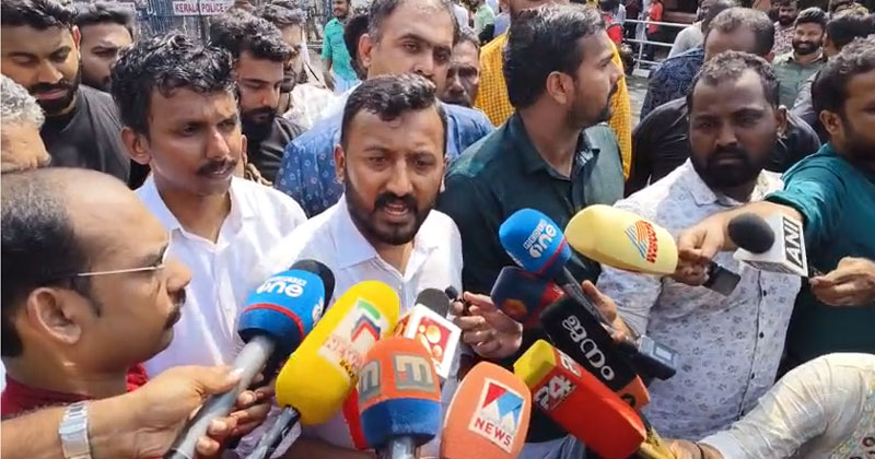 പോലീസ്-ഡിവൈഎഫ്ഐ ഗുണ്ടായിസത്തിനെതിരെ യൂത്ത് കോണ്‍ഗ്രസ്; കമ്മീഷണർ ഓഫീസ് മാർച്ചില്‍ പ്രതിഷേധം ഇരമ്പി
