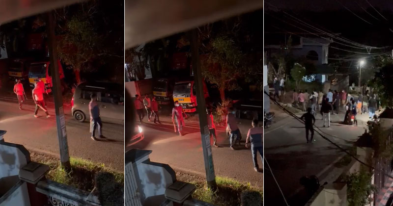 പോലീസ് നോക്കിനില്‍ക്കെ ആറ്റിങ്ങലില്‍ യൂത്ത് കോണ്‍ഗ്രസ് പ്രവർത്തകന്‍റെ വീടാക്രമിച്ചു, സ്റ്റേഷനുള്ളില്‍ കയറി മർദ്ദനം; വ്യാപക അക്രമം അഴിച്ചുവിട്ട് സിപിഎം