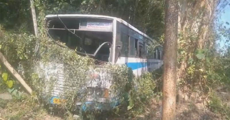 അരുവിക്കരയില്‍ കെ.എസ്.ആർ.ടി.സി ബസും ബൈക്കും കൂട്ടിയിടിച്ച് അപകടം; രണ്ട് പേർ മരിച്ചു
