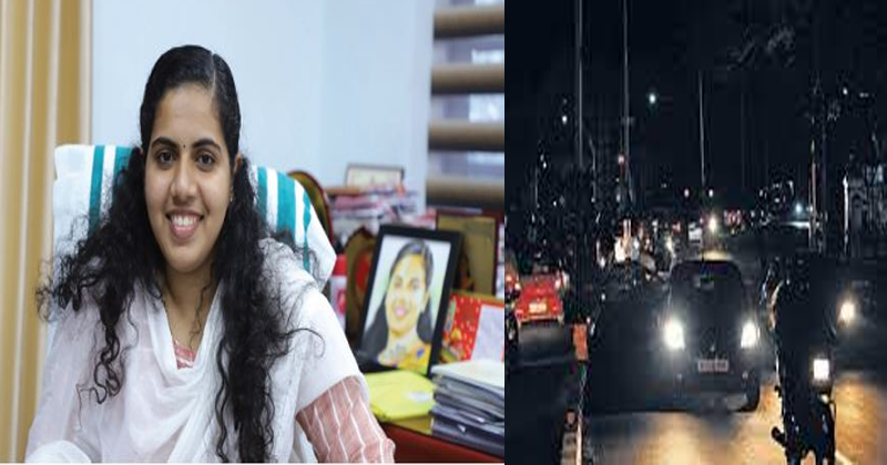 തലസ്ഥാന നഗത്തില്‍ തെരുവ് വിളക്കുകള്‍ കത്തുന്നില്ല; കൗണ്‍സില്‍ഹാളില്‍ തിരി കത്തിച്ച് കോണ്‍ഗ്രസ് കൗണ്‍സിലര്‍മാരുടെ പ്രതിഷേധം