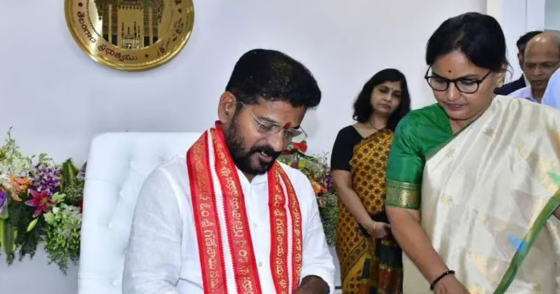 രേവന്ത് റെഡ്ഡിയുടെ മന്ത്രിസഭയില്‍ 11 പേർ; അനസൂയ സീതാക്ക വനിതാ ശിശു ക്ഷേമം