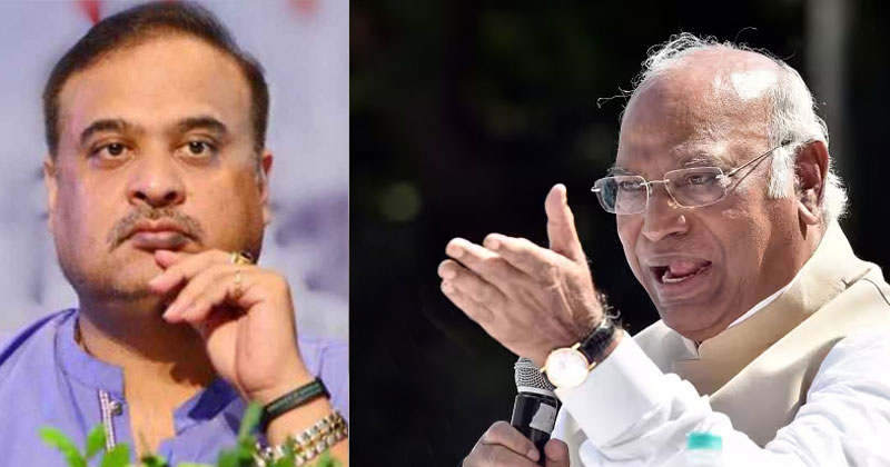 “ഞങ്ങളുടെ പൂച്ച ഇപ്പോള്‍ ഞങ്ങള്‍ക്കെതിരെ കരയുന്നു”; അസം മുഖ്യമന്ത്രിയെ പരിഹസിച്ച് മല്ലികാർജുന്‍ ഖാർഗെ