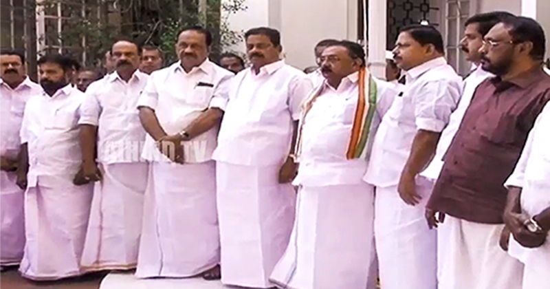റിപ്പബ്ലിക് ദിനാഘോഷം; കെപിസിസി ആസ്ഥാനത്ത് എം എം ഹസ്സൻ ദേശീയ പതാക ഉയർത്തി