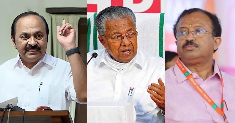പിണറായി-ബിജെപി ഒത്തുതീർപ്പുകളുടെ ഇടനിലക്കാരന്‍ വി. മുരളീധരന്‍; പ്രതിപക്ഷ നേതാവ്