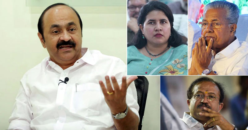 ‘ഇടനിലയ്ക്ക് വി. മുരളീധരനുണ്ടല്ലോ’; മുഖ്യമന്ത്രിയുടെ മകളിലേക്ക് അന്വേഷണം എത്തുമോയെന്ന് കാത്തിരുന്നു കാണാമെന്ന് പ്രതിപക്ഷ നേതാവ്