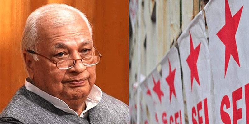 ഗവർണർക്കെതിരെ എസ്എഫ്ഐയുടെ കരിങ്കൊടി പ്രതിഷേധം; കരിങ്കൊടി കാണിക്കേണ്ട, ഇറങ്ങി വരാമെന്ന് ഗവർണർ
