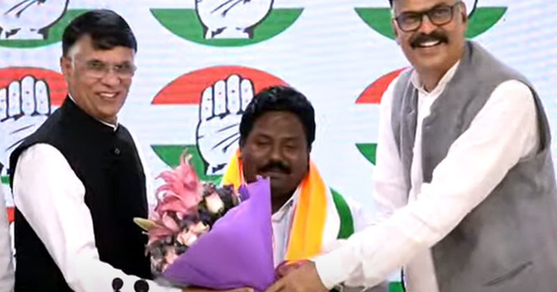 ബിജെപിക്ക് വീണ്ടും തിരിച്ചടി; ഝാർഖണ്ഡിലെ ബിജെപി എംഎല്‍എ കോണ്‍ഗ്രസില്‍ ചേർന്നു