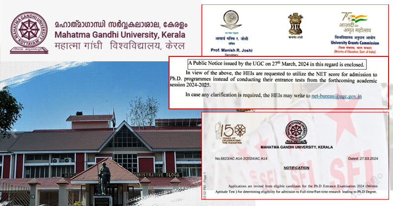പിഎച്ച്ഡി പ്രവേശനത്തിനും പിന്‍വാതില്‍ തുറക്കാന്‍ നീക്കം: എസ്എഫ്ഐക്കാരെ തിരുകിക്കയറ്റാനെന്ന് ആക്ഷേപം; ഗവർണർക്ക് നിവേദനം നല്‍കി സേവ് യൂണിവേഴ്‌സിറ്റി ക്യാമ്പെയ്ന്‍ കമ്മിറ്റി