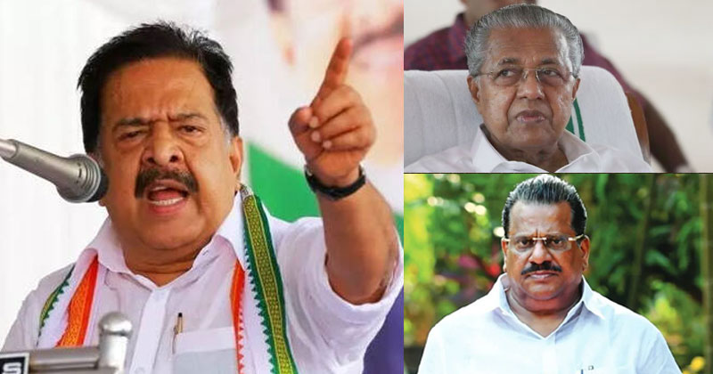 'പിണറായിക്ക് ജയരാജനെ ഭയം: നടന്നത് മുഖ്യമന്ത്രിയുടെ അറിവോടെയുള്ള രാഷ്ട്രീയ ഡീല്‍'; രമേശ് ചെന്നിത്തല