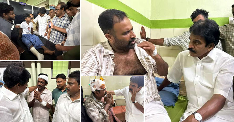 ആക്രമണം സിപിഎം ഉന്നത നേതൃത്വത്തിന്‍റെ അറിവോടെ; പരിക്കേറ്റ സി.ആർ. മഹേഷിനെയും പ്രവർത്തകരെയും ആശുപത്രിയില്‍ സന്ദർശിച്ച് കെ.സി. വേണുഗോപാല്‍