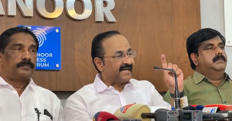 'കെ.കെ. ശൈലജയുടെ പരാതി നുണ ബോംബ്; ആരെയും അപമാനിക്കുന്ന രീതി യുഡിഎഫിനില്ല': വി.ഡി. സതീശന്‍