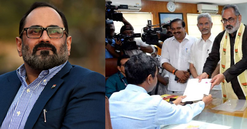 എന്‍ഡിഎ സ്ഥാനാര്‍ത്ഥി രാജീവ് ചന്ദ്രശേഖറിന്‍റെ ആസ്തി മുഴുവന്‍ വെളിപ്പെടുത്തിയില്ലെന്ന് പരാതി; പത്രിക തള്ളണമെന്ന് യുഡിഎഫ്