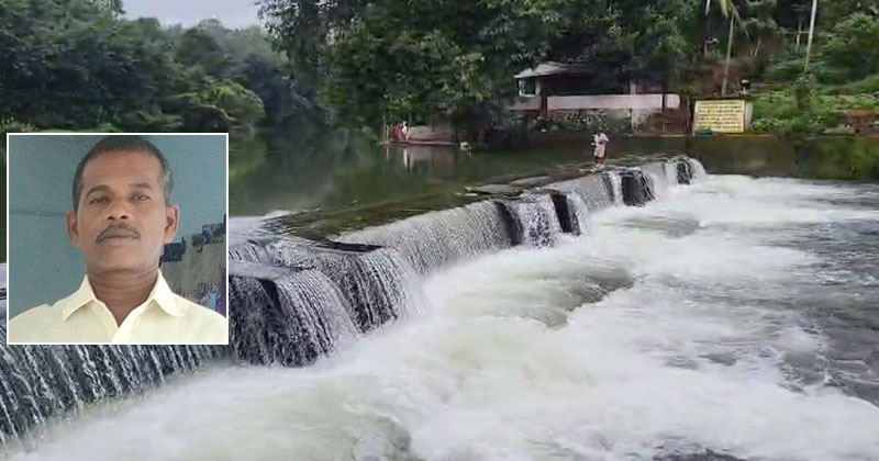 ചെക്ക് ഡാം തുറന്നുവിടാനുള്ള ശ്രമത്തിനിടെ കൈ കുടുങ്ങി; വെള്ളത്തില്‍ മുങ്ങി ഒരാള്‍ക്ക് ദാരുണാന്ത്യം