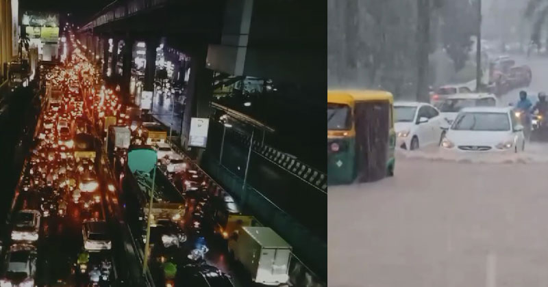മഴക്കെടുതി രൂക്ഷം; തിരുവനന്തപുരത്തും കൊച്ചിയിലും വെള്ളക്കെട്ട്