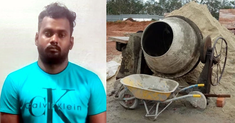 കോട്ടയത്ത് സിമന്‍റ് മിക്സർ മെഷീനിലിട്ട് ഇതര സംസ്ഥാന തൊഴിലാളിയെ കൊലപ്പെടുത്തി