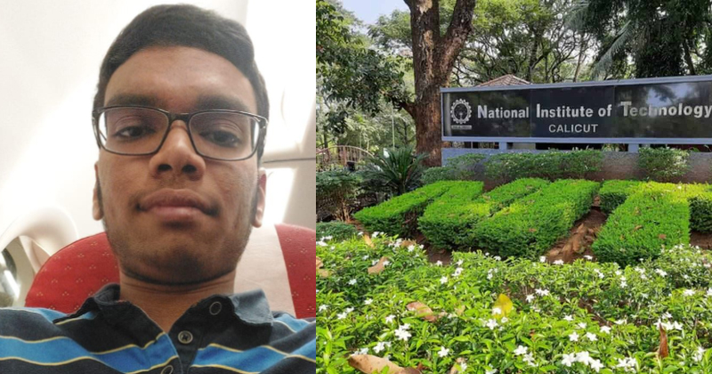 കോഴിക്കോട് എന്‍ഐടി ഹോസ്റ്റല്‍ കെട്ടിടത്തില്‍ നിന്നും ചാടി വിദ്യാർത്ഥി ജീവനൊടുക്കി; പോലീസ് അന്വേഷണം