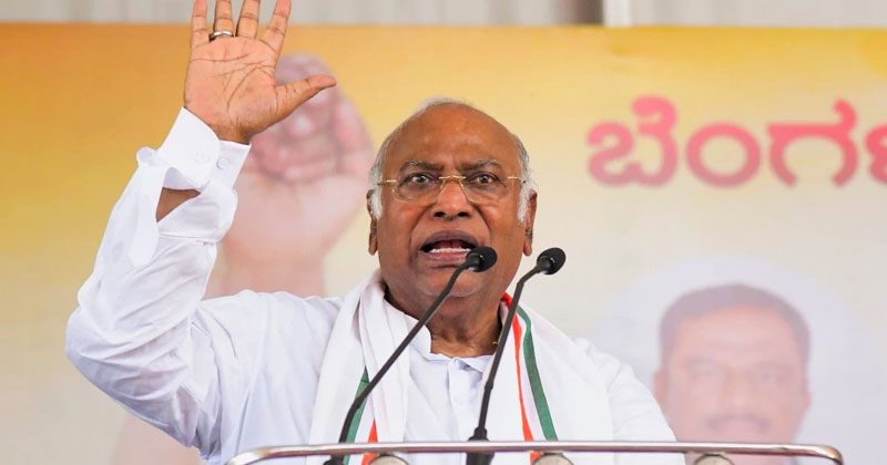 ഇന്ത്യ സഖ്യം ഏകാധിപത്യ ശക്തികളോട് ധൈര്യത്തോടെ പോരാടുന്നു; രാജ്യത്തെ അവസ്ഥ മാറാന്‍ പോകുകയാണ്: മല്ലികാര്‍ജുന്‍ ഖാര്‍ഗെ