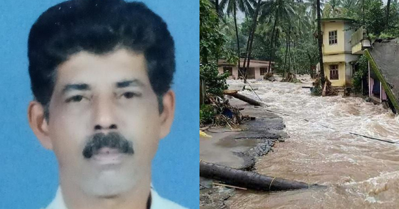 തോട്ടിൽ ഒഴുക്കിൽപ്പെട്ട് കാണാതായ ആളുടെ മൃതദേഹം കിട്ടി; മരിച്ചത് രക്ഷാപ്രവര്‍ത്തനങ്ങളില്‍ സജീവമായിരുന്ന സലീം